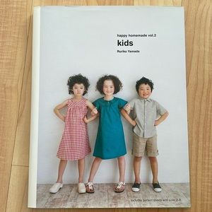 happy homemade kids vol. 2 by Ruriko Yamada— English edition (sewing book)